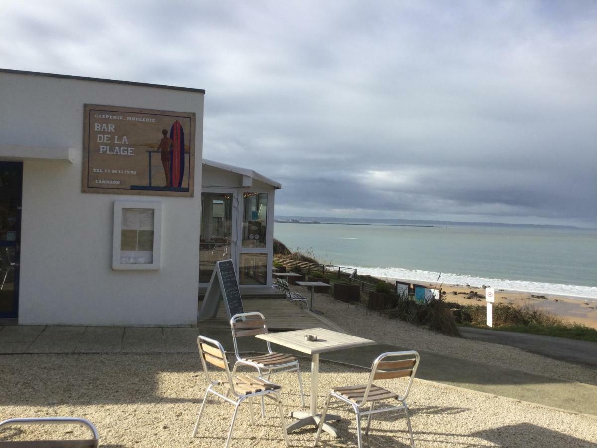 La Maison De La Plage Beg Leguer Lannion Exterior foto
